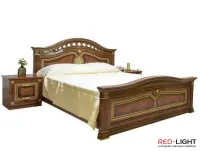 Кровать 2-сп 160 Диана ( каркас) Мир Мебели — Фото 1