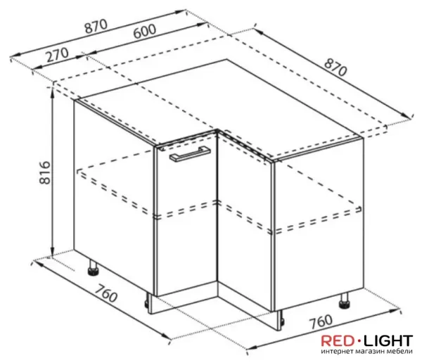 Н 87×87 Алина (Мир мебели)