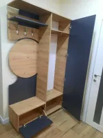 Прихожая Фиона Антрацит/Дуб артизан МирМебели — Фото 2