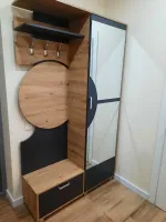 Прихожая Фиона Антрацит/Дуб артизан МирМебели — Фото 3