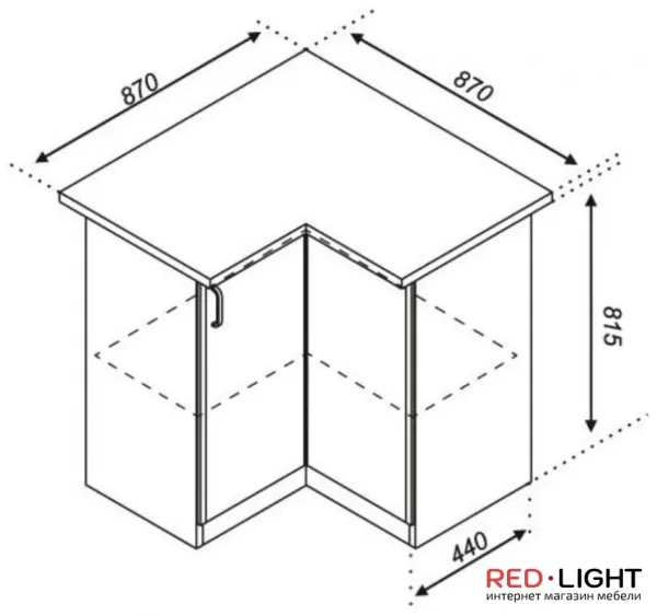 Н 87×87 Тюльпан (Мир мебели)