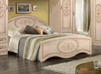Кровать 1600 с высоким изножьем Василиса МастерФорм — Фото 2