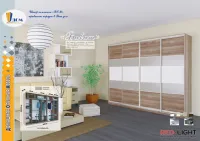 Шкаф купе Виват В 184 (220х45х171-179) — Фото 11