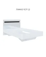 Кровать 120 Бьянко (каркас) МирМебели — Фото 1