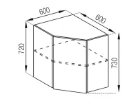 60x60 Доминика Мир Мебели — Фото 1