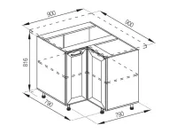 90x90 Марго Мир Мебели — Фото 1