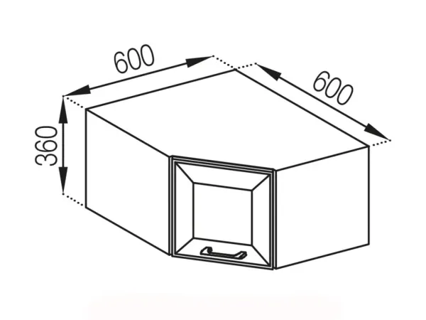 А 60x60 Марго Мир Мебели