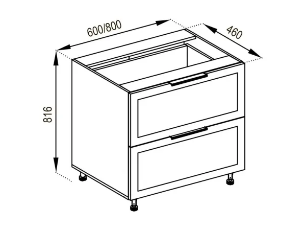 Н 60 Ш Lux Анна Мир Мебели