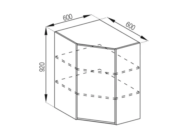 60x60 (h-920) Влада Мир Мебели