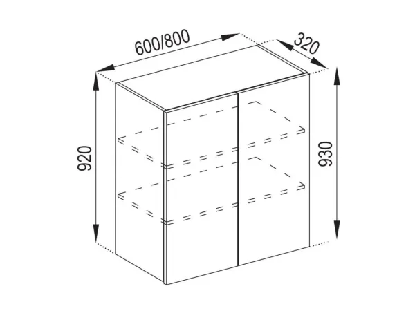 В 80 (h-920) Софи Мир Мебели