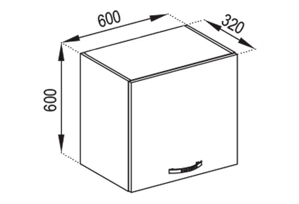 60 ОКАП (h-920) Оля МирМебели