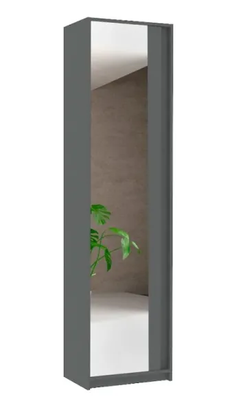 Шкаф 520x376x2000 с зеркалом Брайт МастерФорм