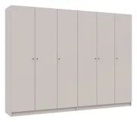 Шкаф для одежды 270х48х204 Кашемир Promo 3+3 ДСП Doros — Фото 5