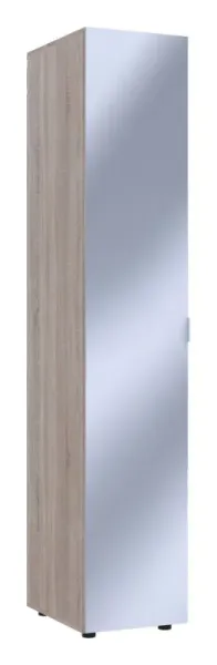 Шкаф для одежды 39x50x204 с зеркалом Дуб сонома Гелар Doros