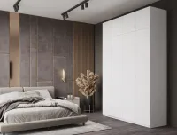 Распашной шкаф 160x50x240 Белый Лукас Doros — Фото 1