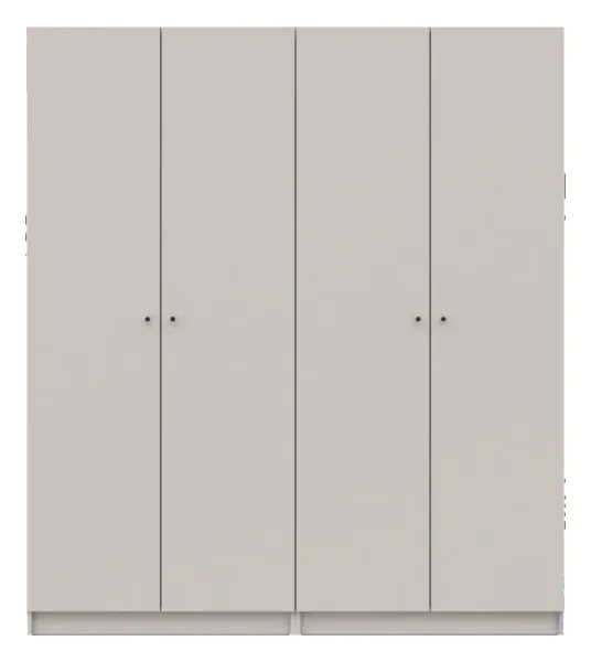 Шкаф для одежды 180х48х204 Кашемир Promo 2+2 ДСП Doros