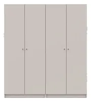 Шкаф для одежды 180х48х204 Кашемир Promo 2+2 ДСП Doros — Фото 1