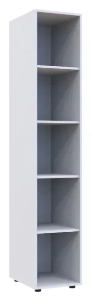 Этажерка к шкафам 38.2x49.5x203.4 Белый Гелар Doros