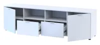 Комод 180х38х50 2 фасада 2 шухляды Белый Рон 4 Doros — Фото 3
