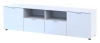 Комод 180х38х50 2 фасада 2 шухляды Белый Рон 4 Doros — Фото 5