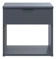 Тумба прикроватная 40x33x40 Графит GN1 Doros — Фото 1