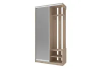 Прихожая City One Door 110x45x210 1 зеркало Дуб сонома Doros — Фото 2