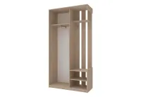 Прихожая City One Door 110x45x210 1 зеркало Дуб сонома Doros — Фото 3