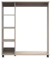 Гардеробная стойка Д1 100x41.6x129.4 Дуб сонома Doros — Фото 1