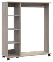Гардеробная стойка Д1 100x41.6x129.4 Дуб сонома Doros — Фото 3