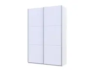 Шкаф-купе 160х60х240 G-Caiser Белый/Белый 2 ДСП/3 части Doros — Фото 5