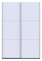 Шкаф-купе 160х60х240 G-Caiser Графит/Белый 2 ДСП/3 части Doros — Фото 5