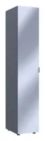 Шкаф для одежды 39x50x204 с зеркалом Графит Гелар Doros — Фото 1