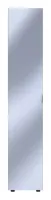 Шкаф для одежды 39x50x204 с зеркалом Графит Гелар Doros — Фото 4
