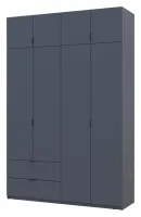 Распашной шкаф 160x50x240 Графит Лукас Doros — Фото 7
