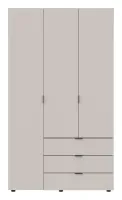 Шкаф для одежды 116.2x49.5x203.4 3 ДСП Кашемир Гелар Doros — Фото 6