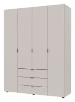 Шкаф для одежды 155x49.5x203.4 4 ДСП Кашемир Гелар Doros — Фото 5