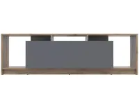 Стенка в гостиную 160x38x38 Тахо/Графит U1 Doros — Фото 4