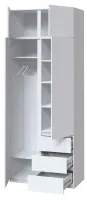Шкаф с антресолью 1000x520x2400 Брайт МастерФорм — Фото 7