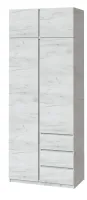 Шкаф с антресолью 1000x520x2400 Брайт МастерФорм — Фото 8