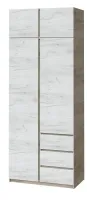 Шкаф с антресолью 1000x520x2400 Брайт МастерФорм — Фото 11