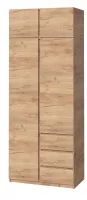 Шкаф с антресолью 1000x520x2400 Брайт МастерФорм — Фото 14