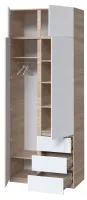 Шкаф с антресолью 1000x520x2400 Брайт МастерФорм — Фото 18