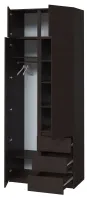 Шкаф с антресолью 1000x520x2400 Брайт МастерФорм — Фото 29
