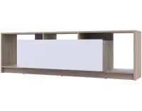 Стенка в гостиную 160x38x38 Дуб сонома/Белый U1 Doros — Фото 2