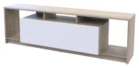 Стенка в гостиную 160x38x38 Дуб сонома/Белый U1 Doros — Фото 5