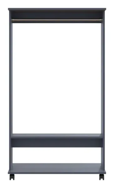 Гардеробна стійка Д2 85x41.6x150 Графіт Doros