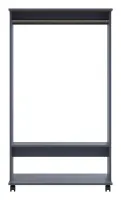 Гардеробная стойка Д2 85x41.6x150 Графит Doros — Фото 1
