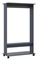 Гардеробная стойка Д2 85x41.6x150 Графит Doros — Фото 4