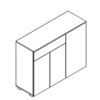 Комод KOM3D1S Ребека Gerbor — Фото 4