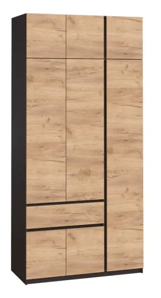 Шкаф с антресолью 1221x520x2400 Брайт МастерФорм